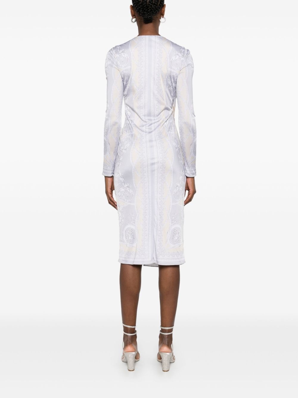 Coupe des Dieux-print midi dress - 4