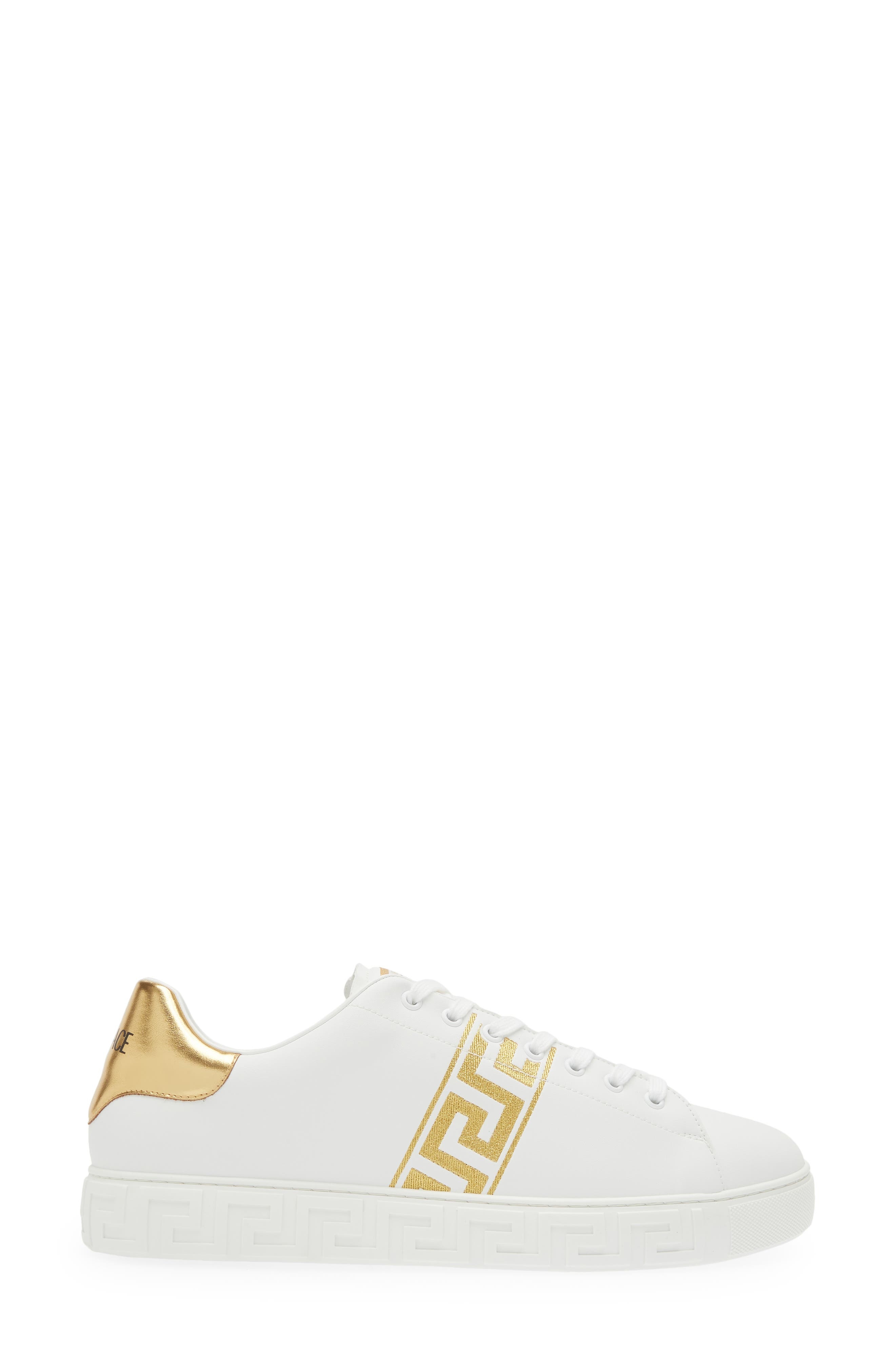 Barocco Greca Jacquard Low Top Sneaker - 3