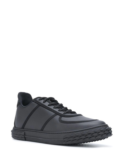 Giuseppe Zanotti low top ridged sole sneakers outlook