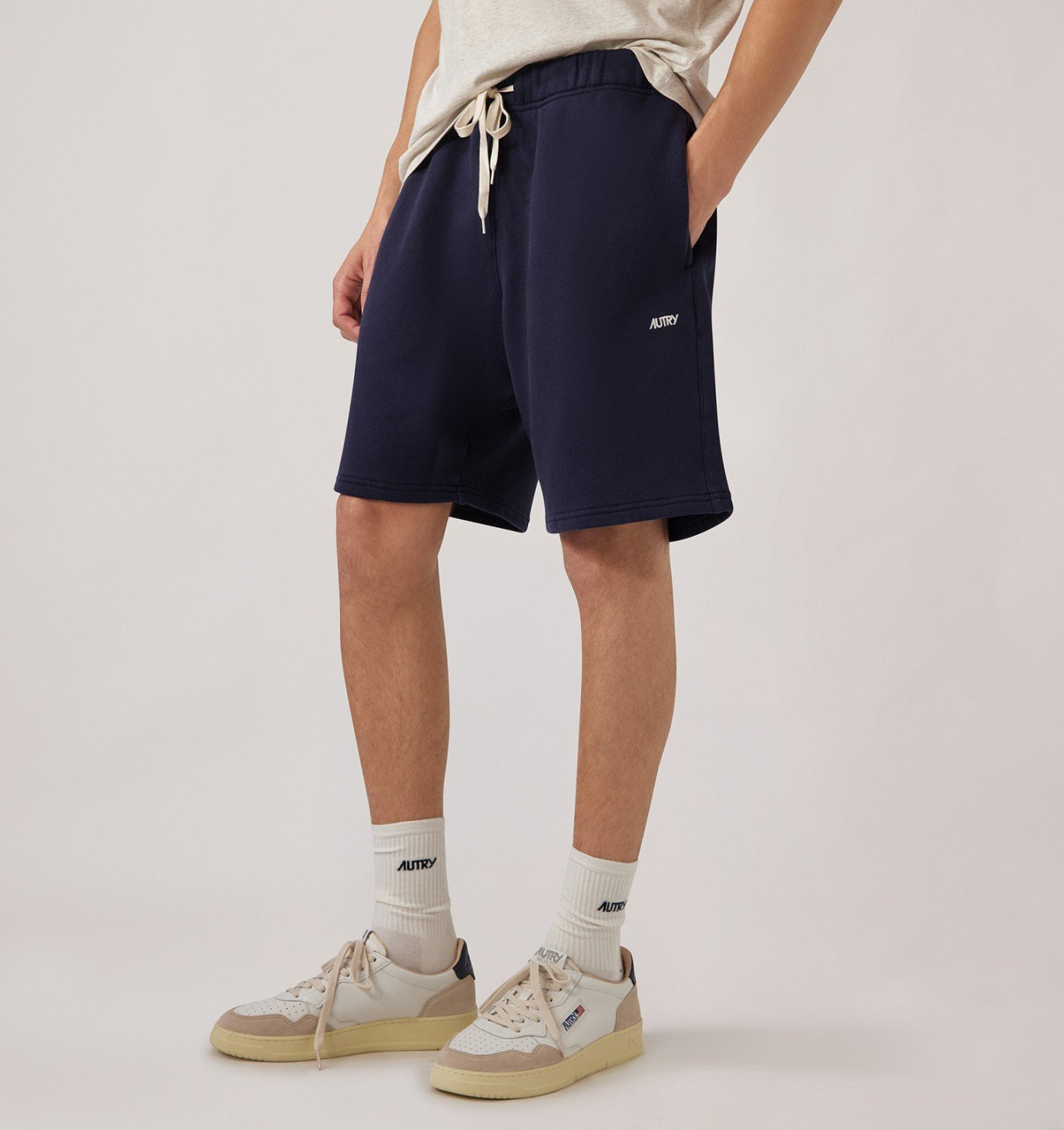 EMBROIDERED AUTRY LOGO SHORT MAN - 3