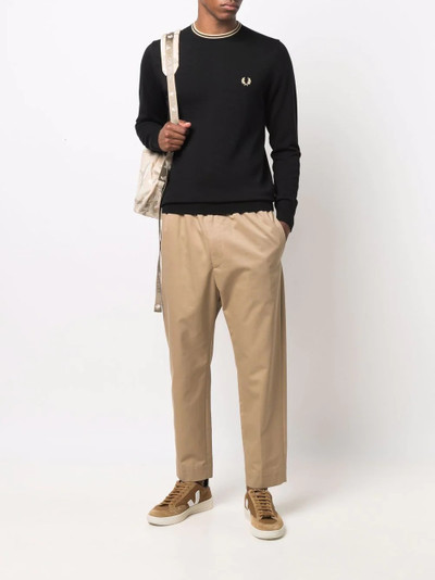 Fred Perry long-sleeve sweatshirt outlook