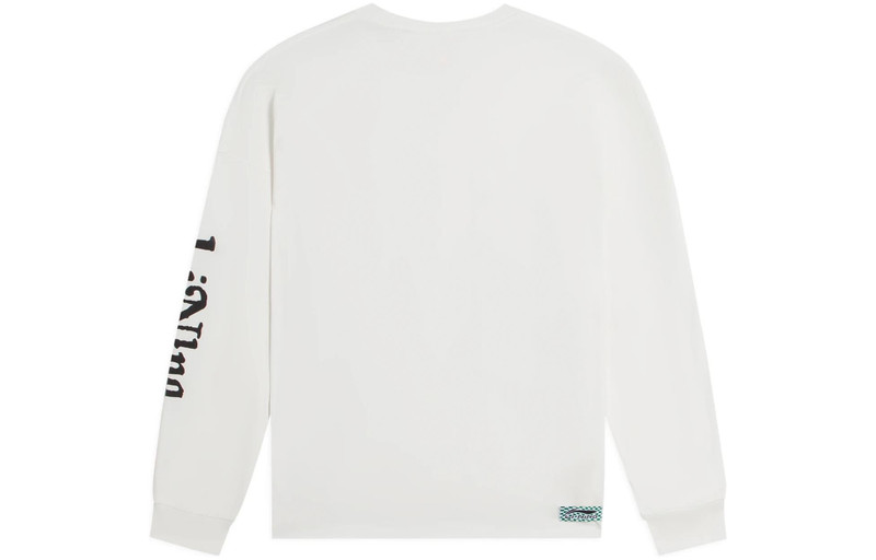 Li-Ning Li-Ning x Rooovie Graphic Long Sleeve T-shirt 'White' AHSSB19-1 outlook