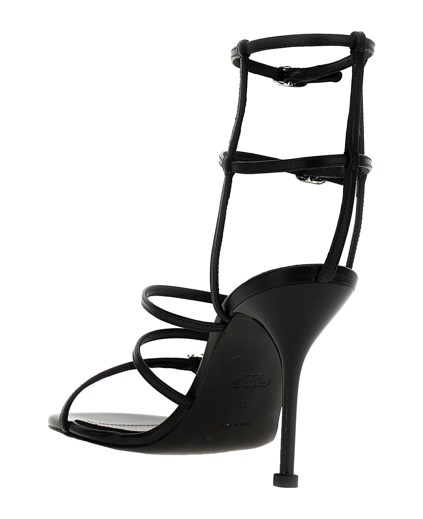 Strap Leather Sandals - 3