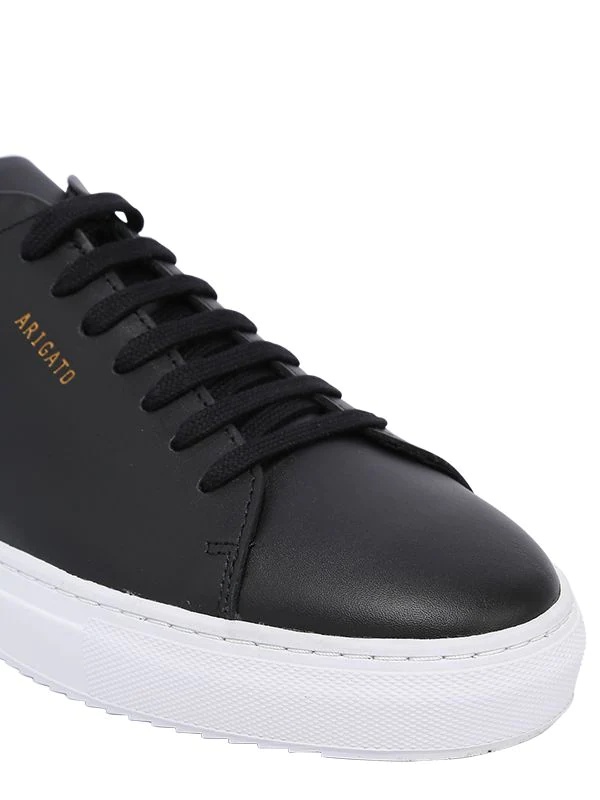 CLEAN 90 BRUSHED LEATHER SNEAKERS - 4