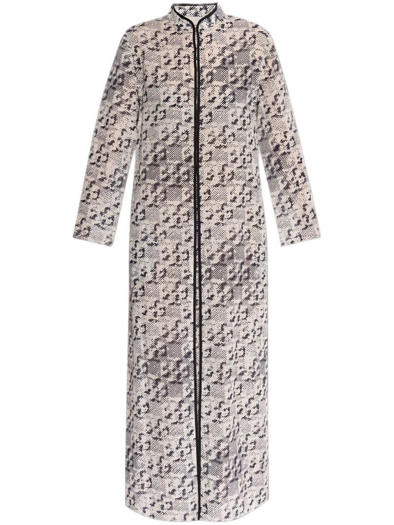 patterned midi dress 1