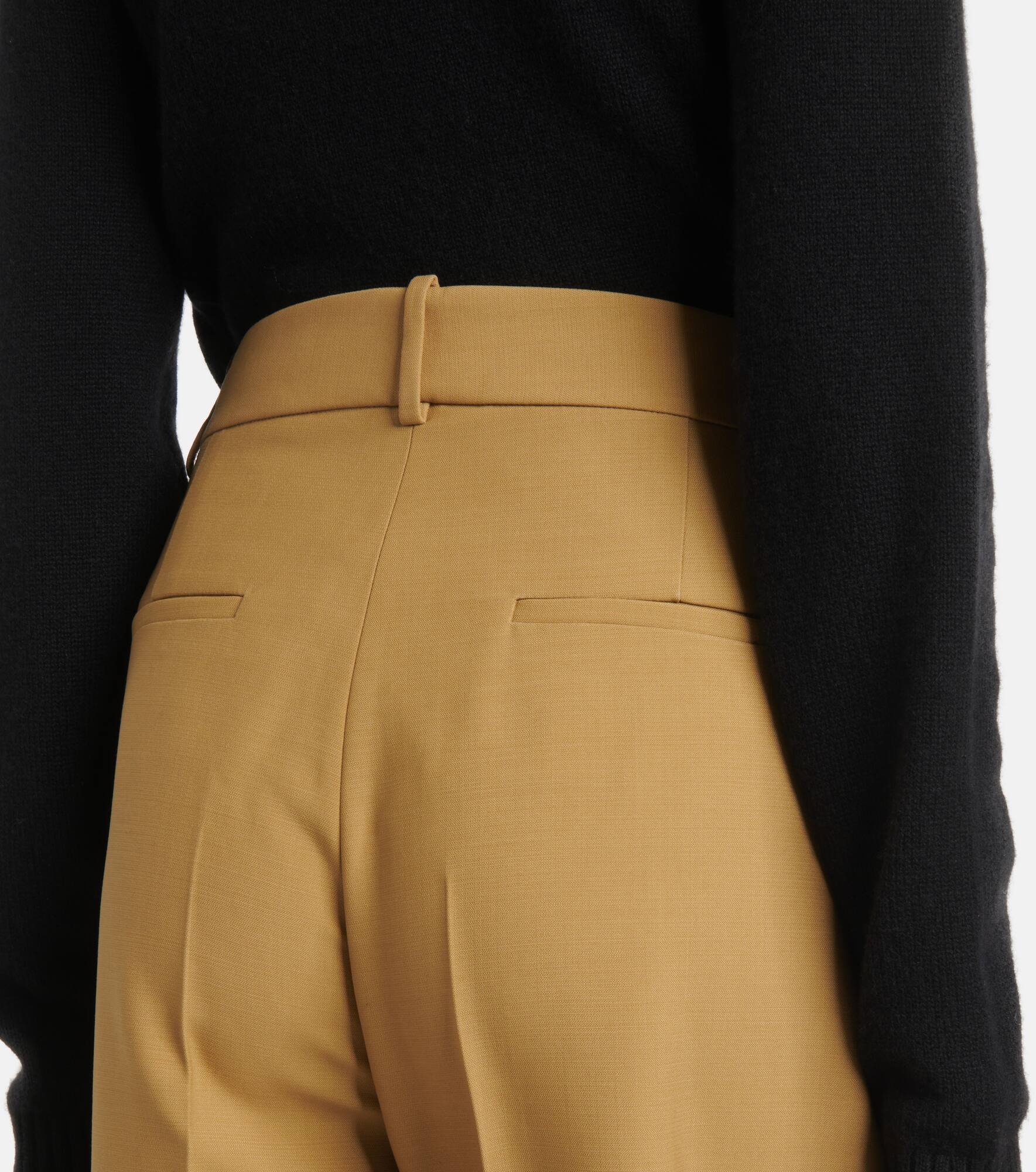 Virgin wool straight pants - 6