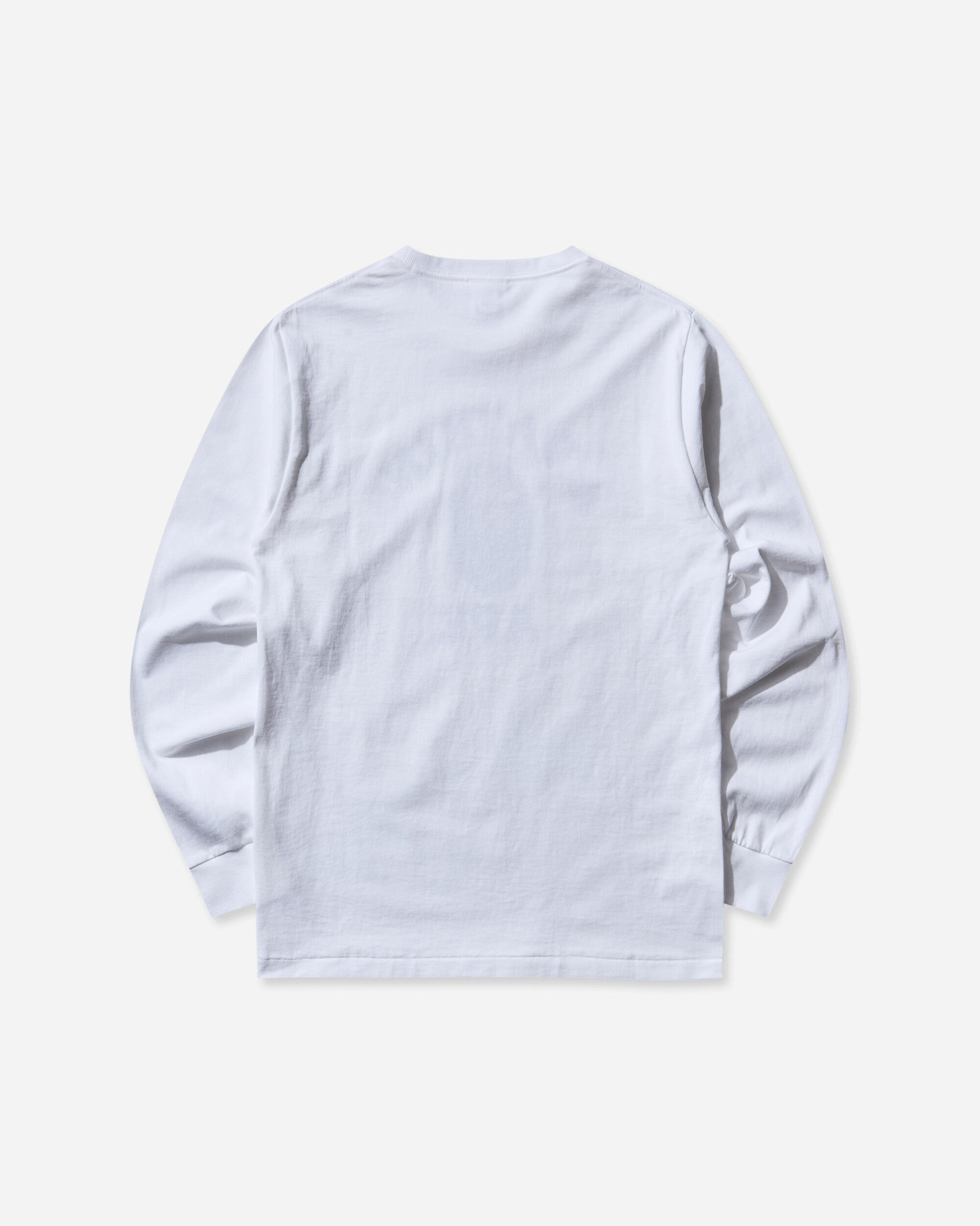 Men's College Longsleeve T-Shirt White - 2