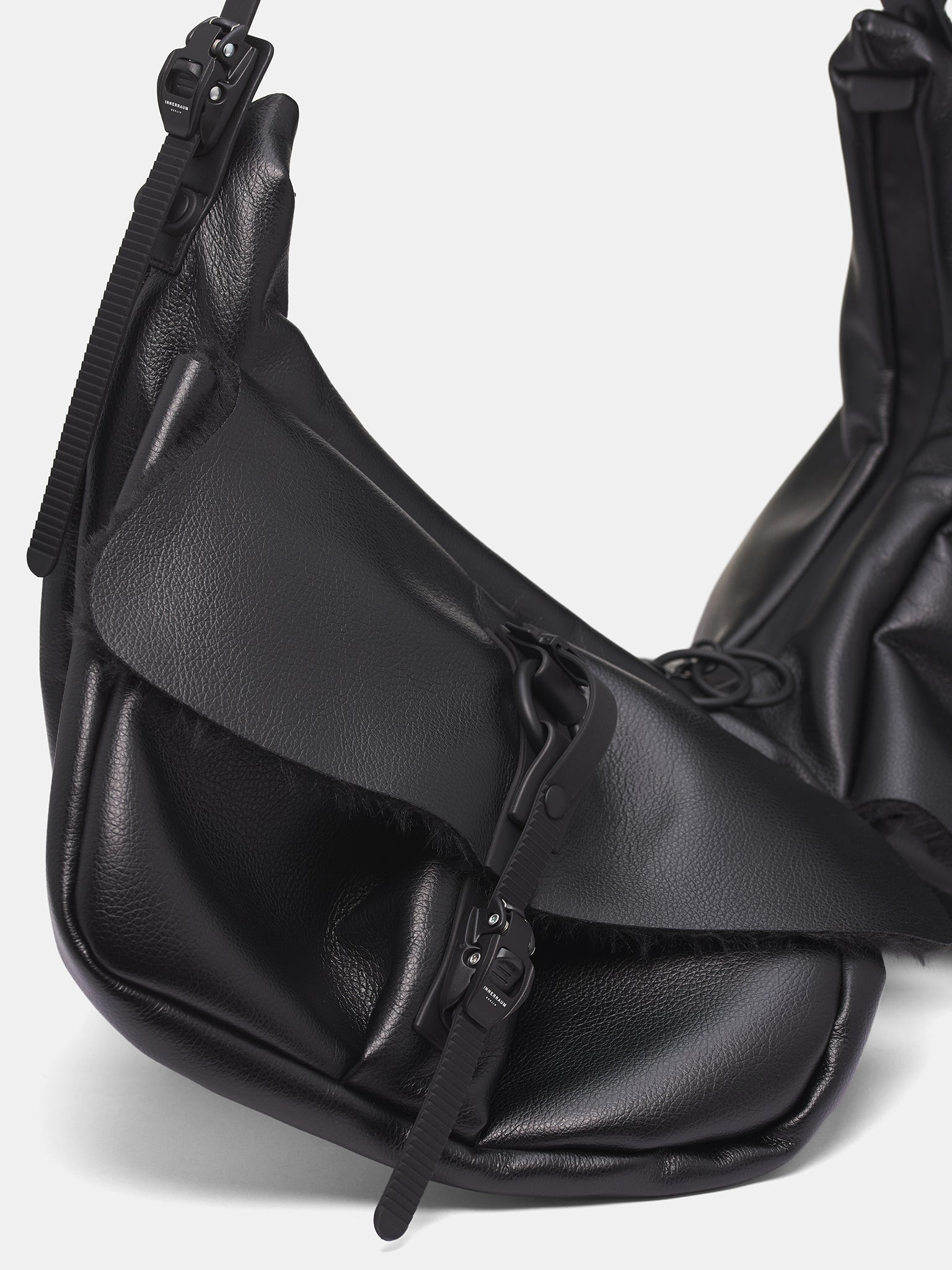 Black Half Moon Handbag - 3
