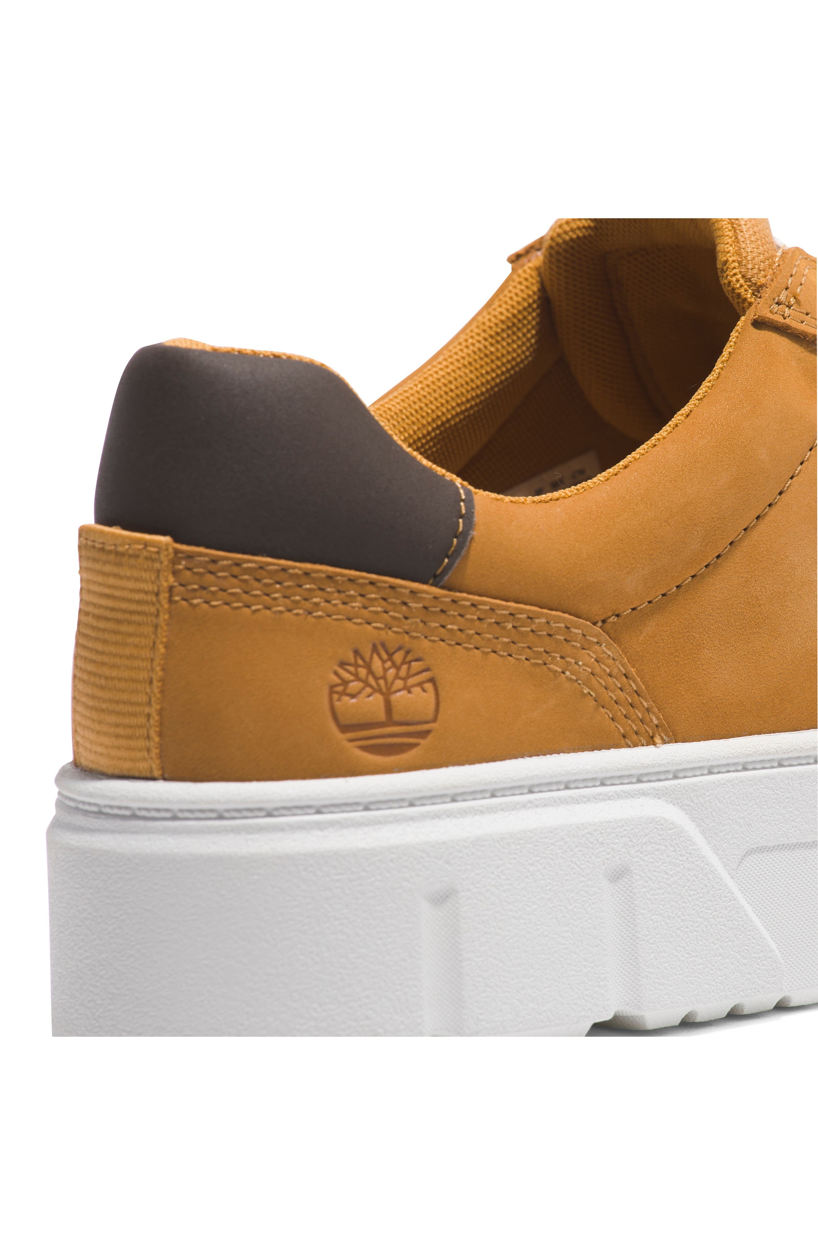 Timberland Laurel Court Platform Sneaker in Wheat Nubuck at Nordstrom - 6