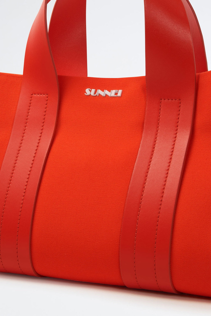 RED MINI PARALLELEPIPEDO BAG 4