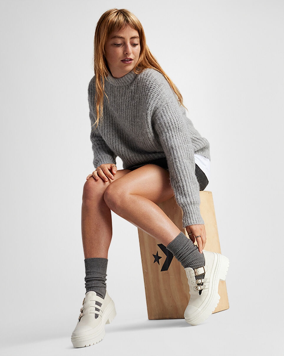 Chuck Taylor All Star Lugged Heel Mary Jane Platform - 10