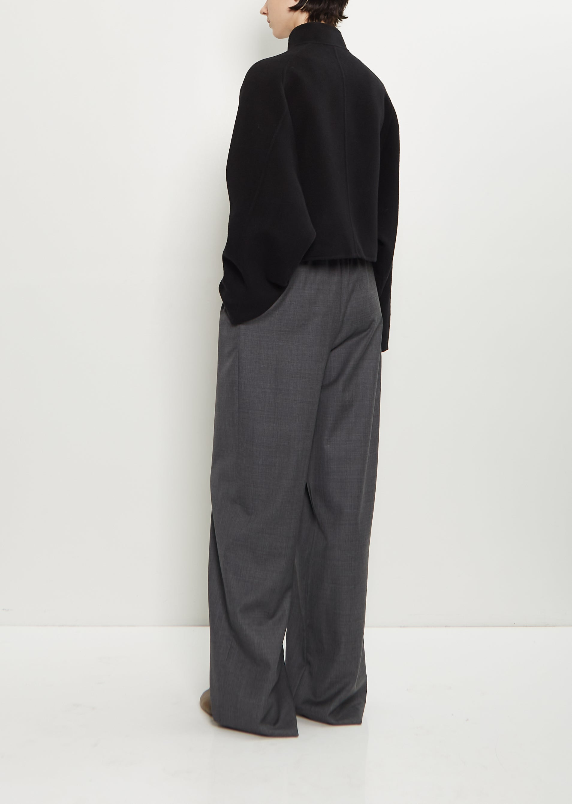 Nyma Wool Cashmere Short Jacket - 3