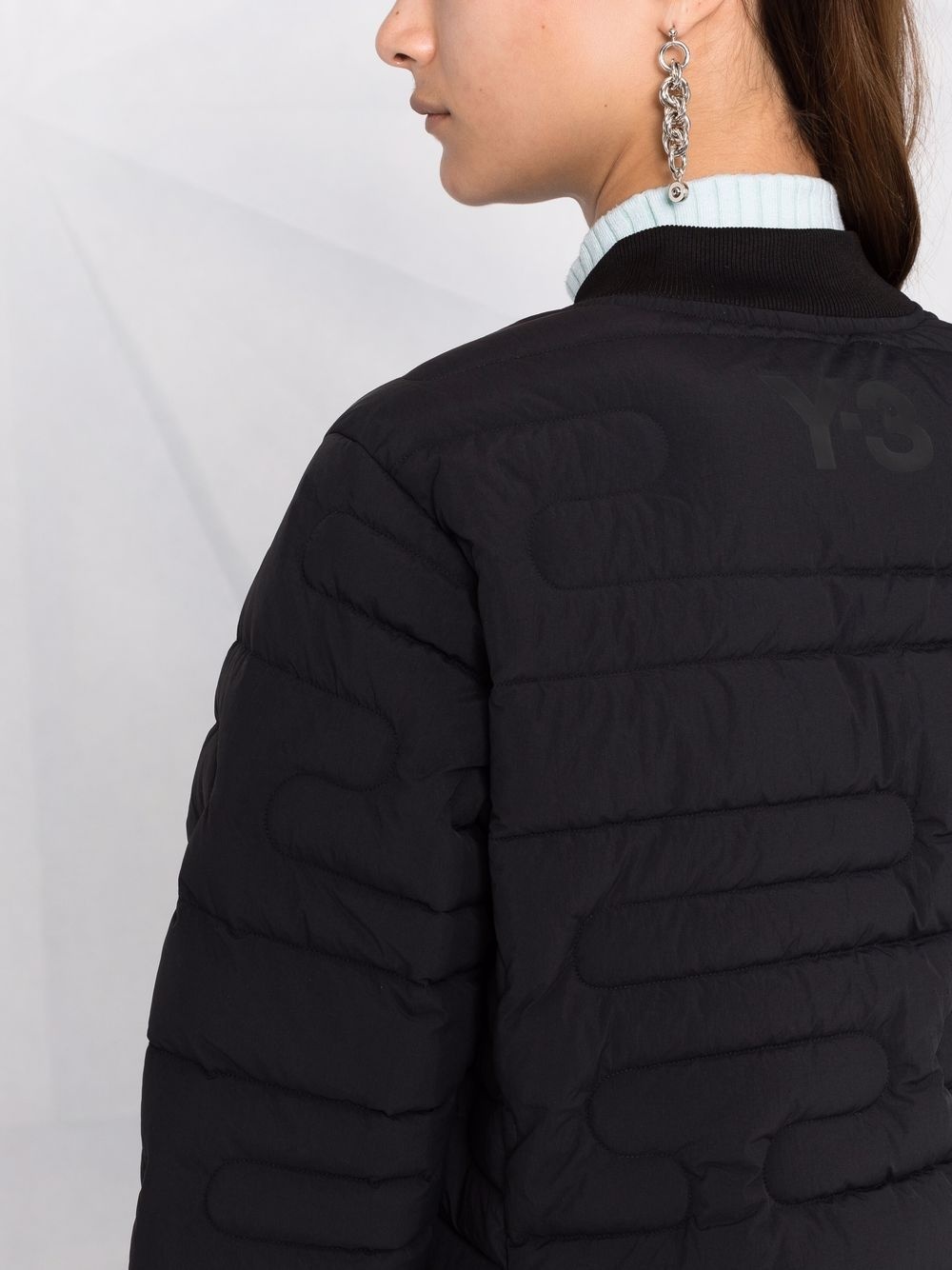 quilted bomber jacket - 3