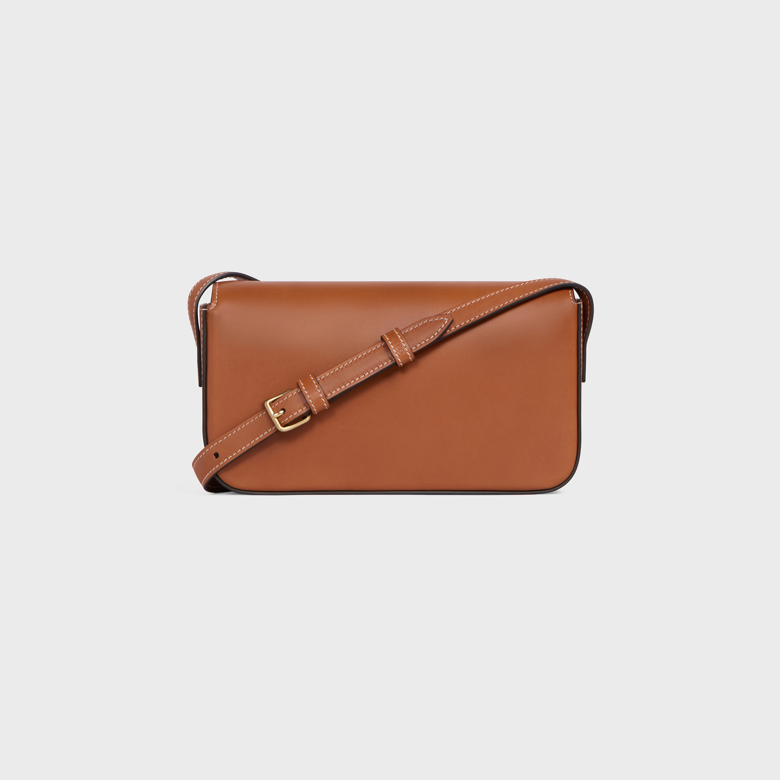 SHOULDER BAG CLAUDE in Natural Calfskin - 3