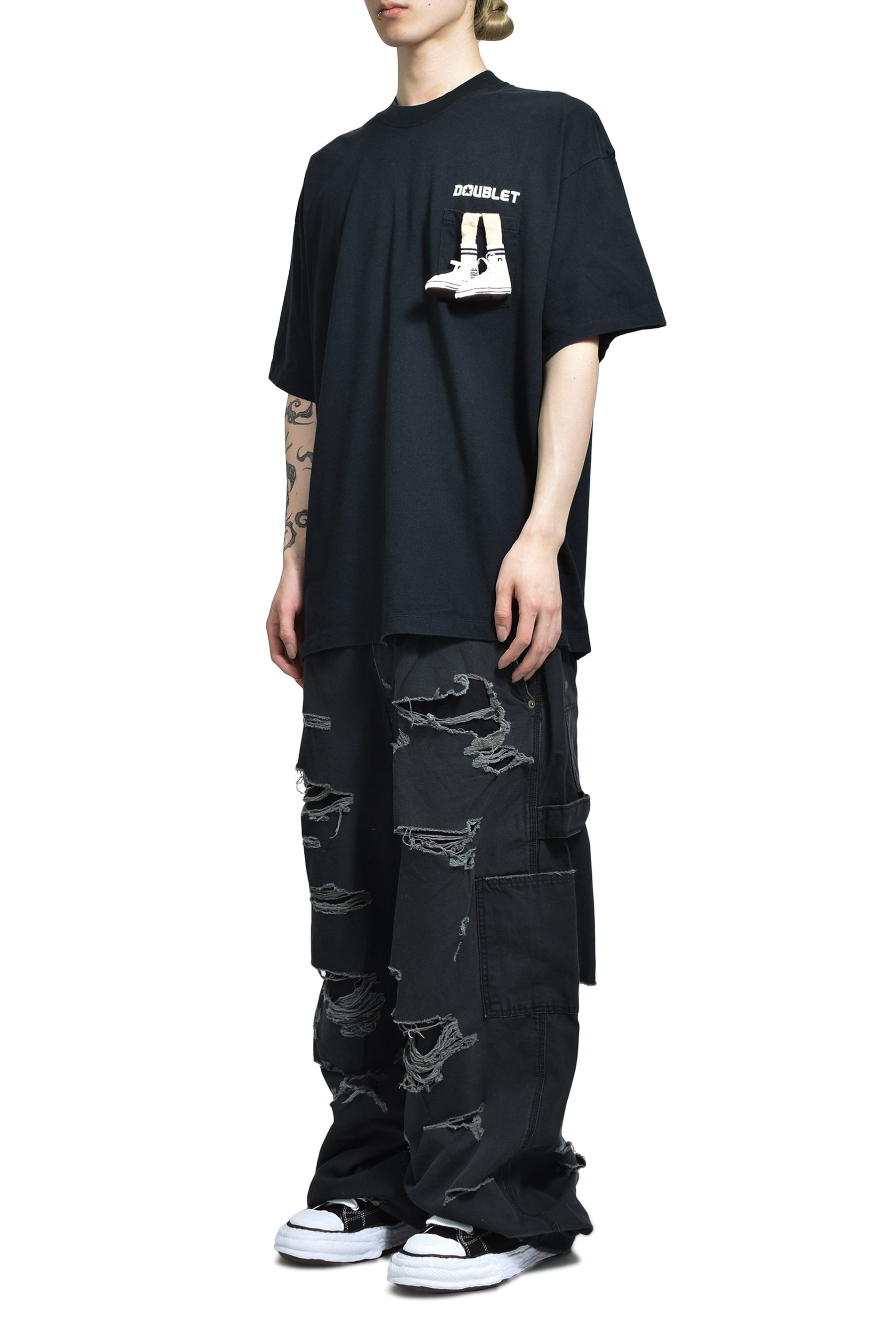 JACK PARCELL ALLSTER EMBROIDERY T-SHIRT / BLK - 4