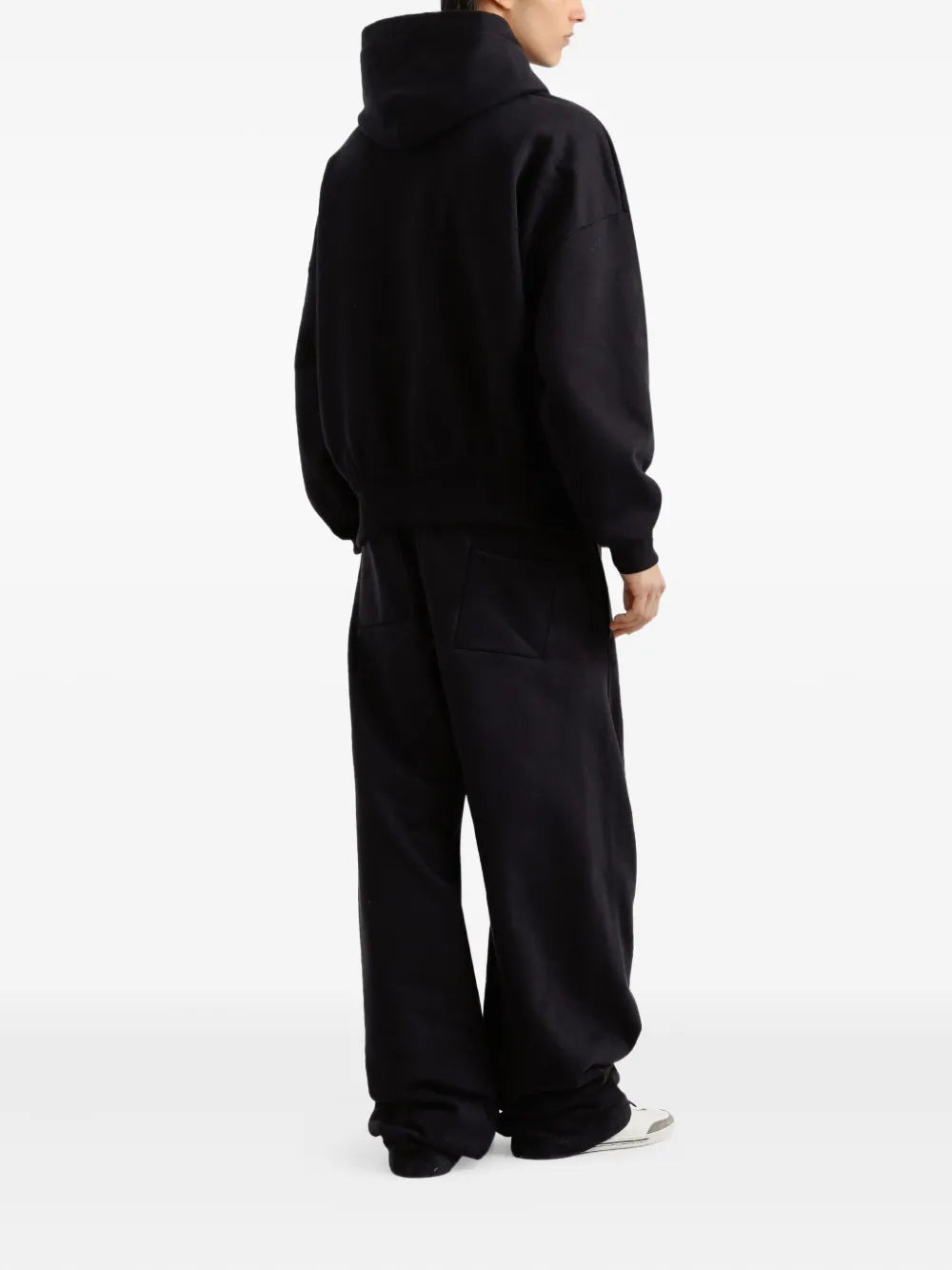 Printed Long-Sleeved Hoodie - 5