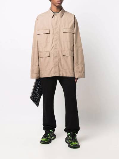 BALENCIAGA military pyjama jacket outlook