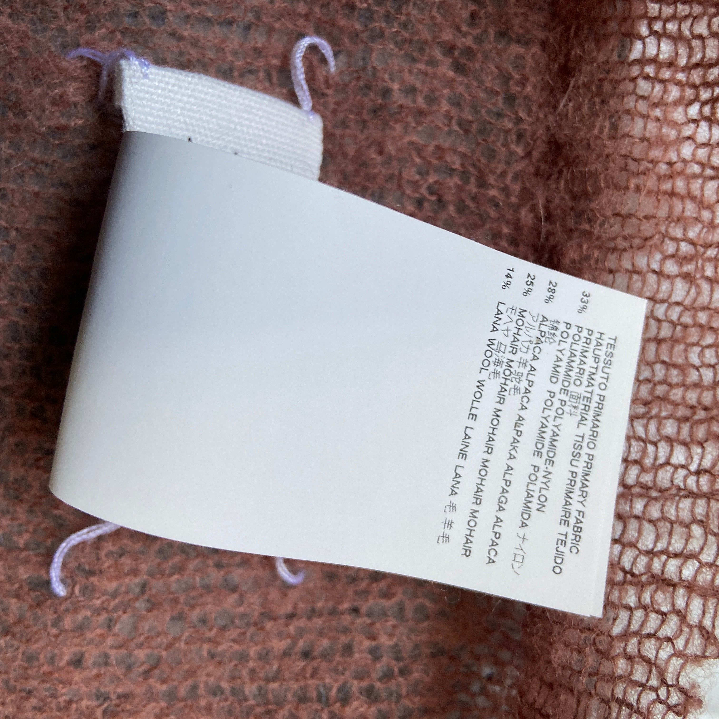 Maison Margiela FW17 oversized double mohair grunge open knit sweater - 14