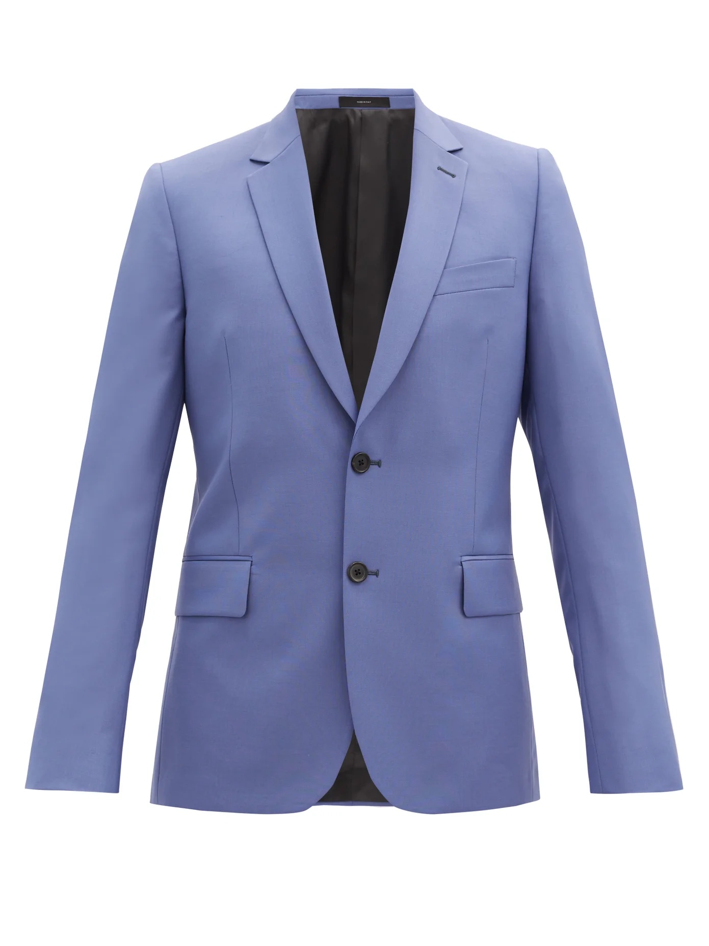 Single-breasted Soho-fit wool-blend jacket - 1