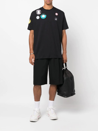 Fred Perry patch-detail short-sleeved T-shirt outlook