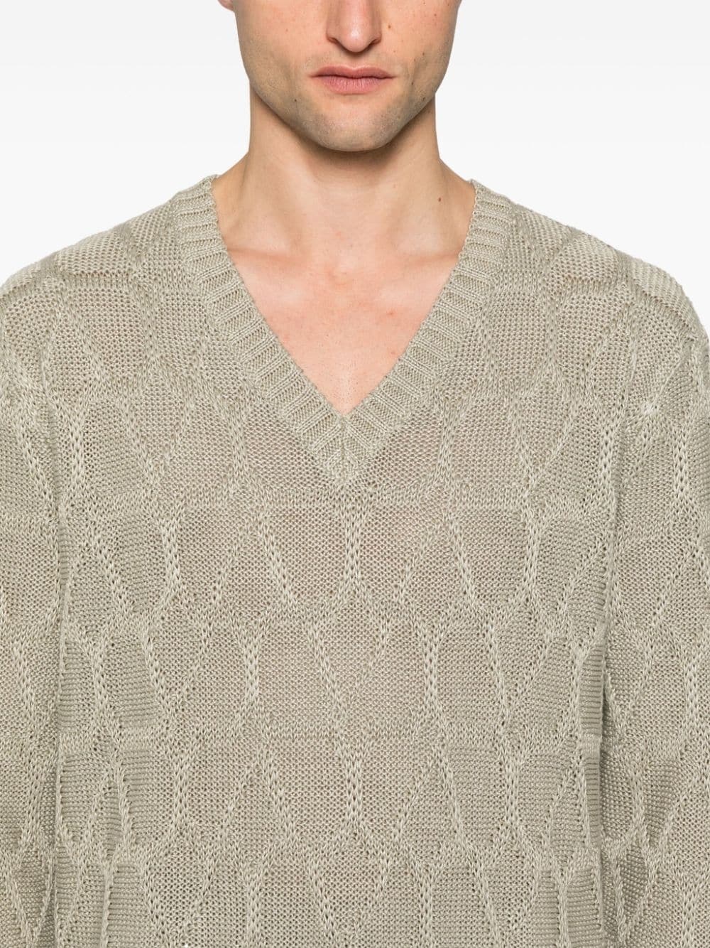 Toile Iconographe linen jumper - 5