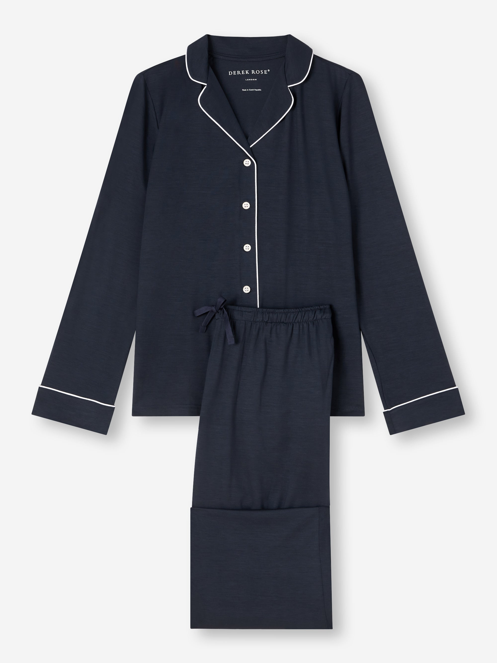 Women's Pyjamas Lara Micro Modal Stretch Navy - 8