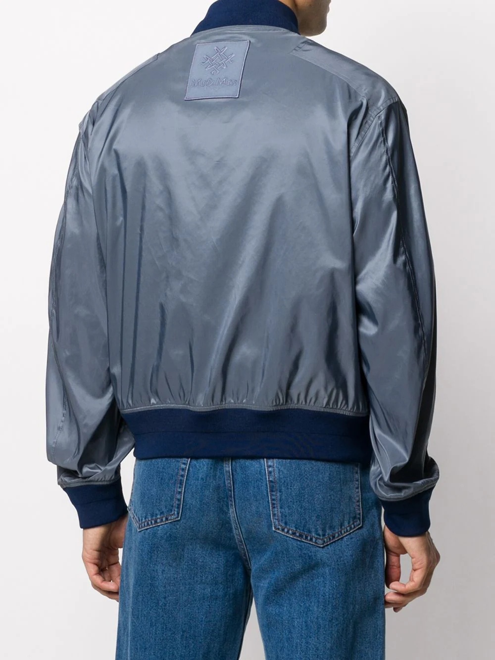 oversized-fit bomber jacket - 4