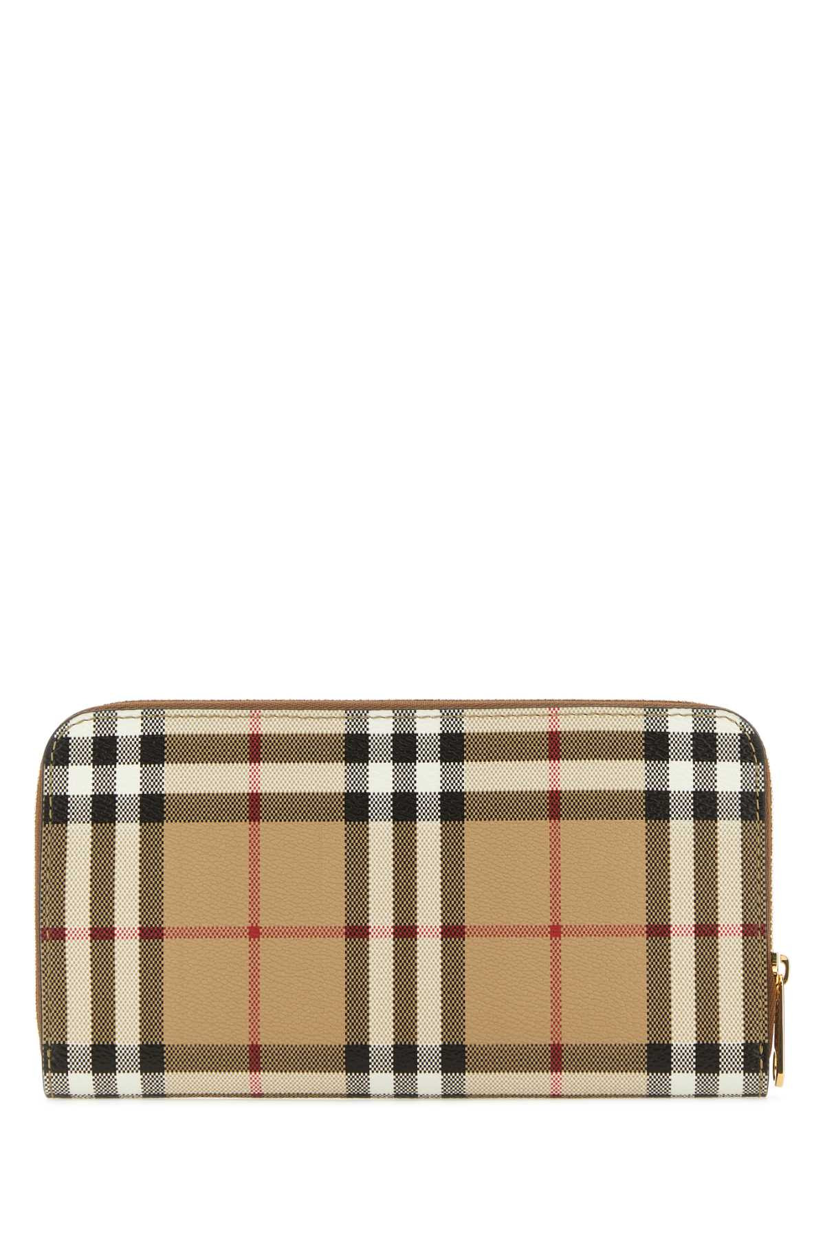 Burberry Women Printed Canvas Wallet - 3