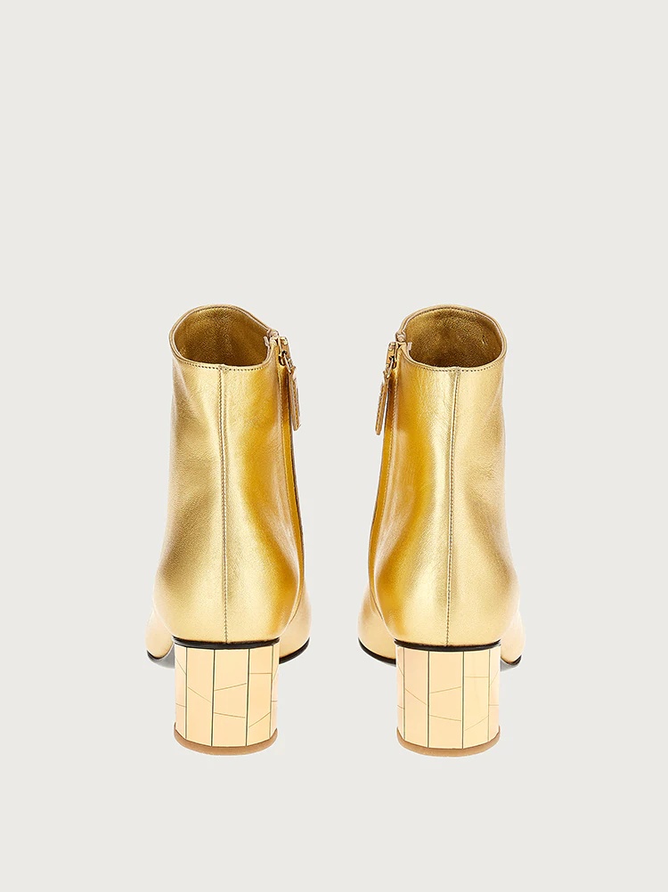 MIRRORED HEEL ANKLE BOOT - 3