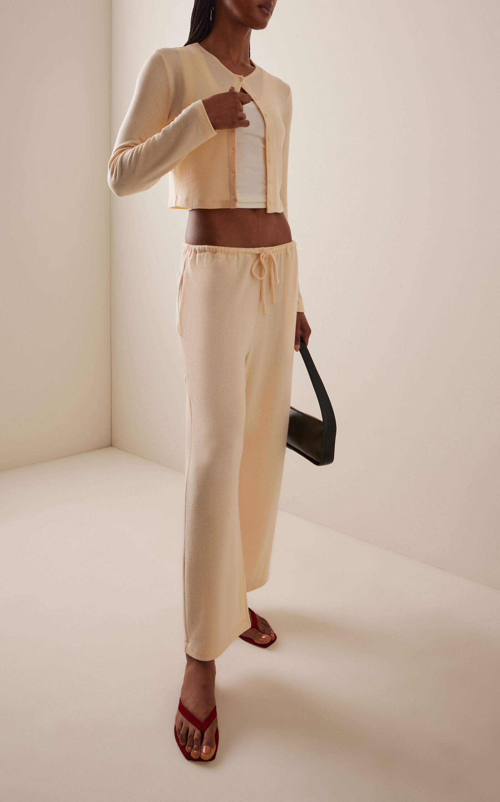 Lauren II Cropped Cardigan ivory - 3