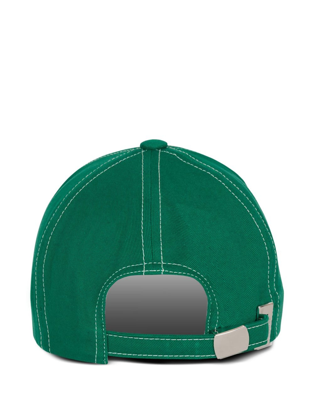 logo-embroidered cotton baseball cap - 2