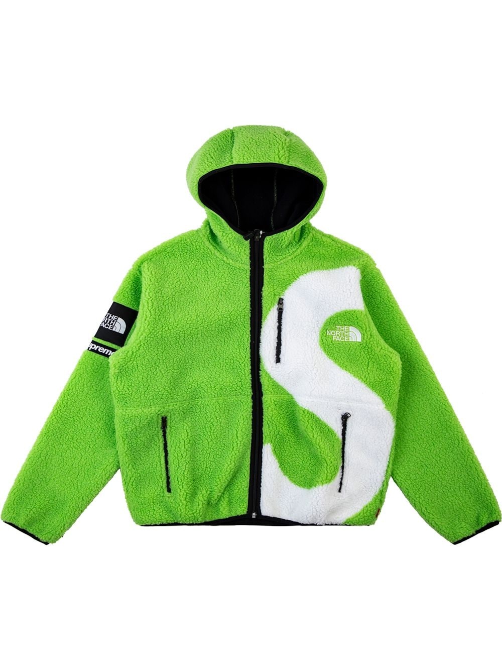 x The North Face S logo fleece jacket - 1