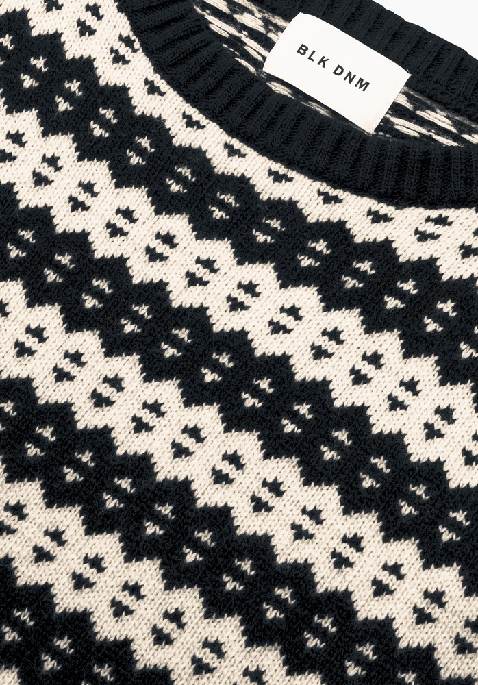 SWEATER 03 BLACK JAQUARD - 4
