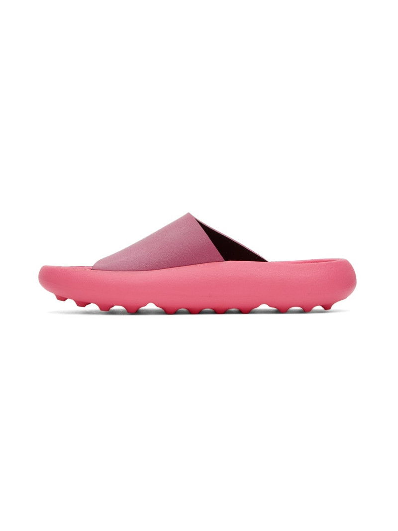 Pink Logo Flat Sandals 3