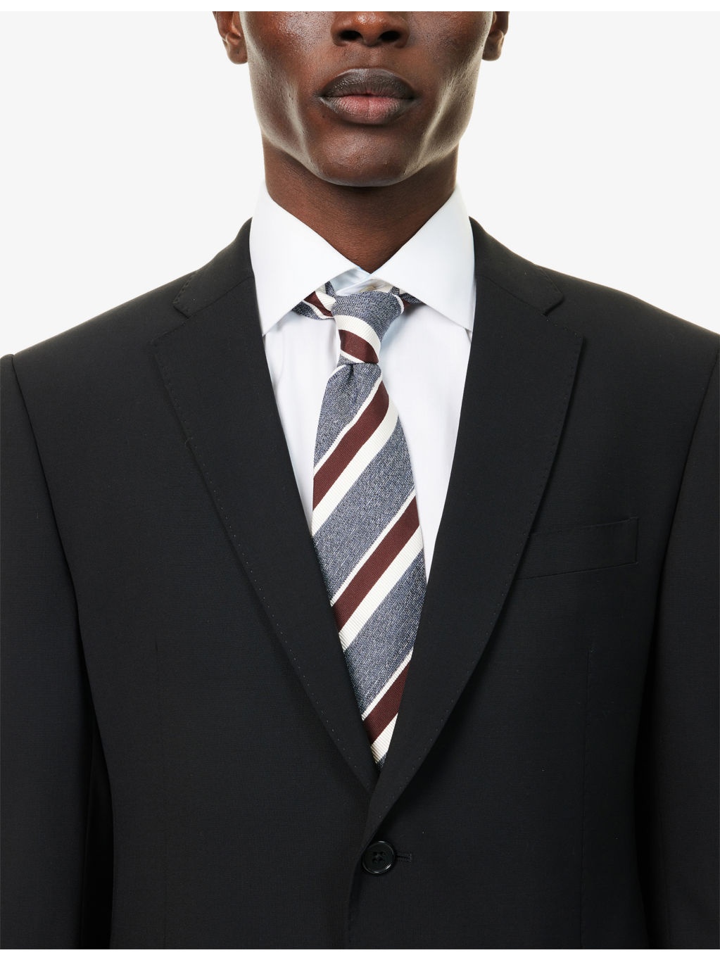 M Line Single-Breasted Virgin-Wool Suit - 5