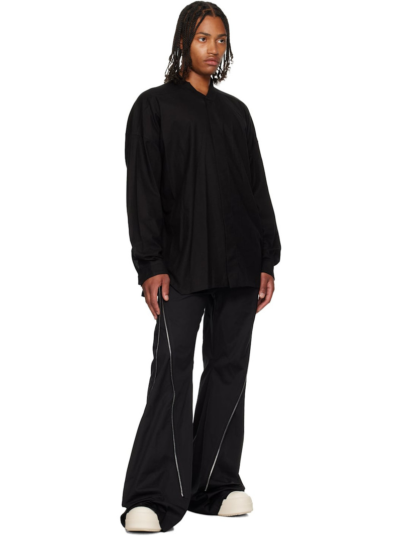 Rick Owens Black Concordians Jumbo Faun Shirt outlook