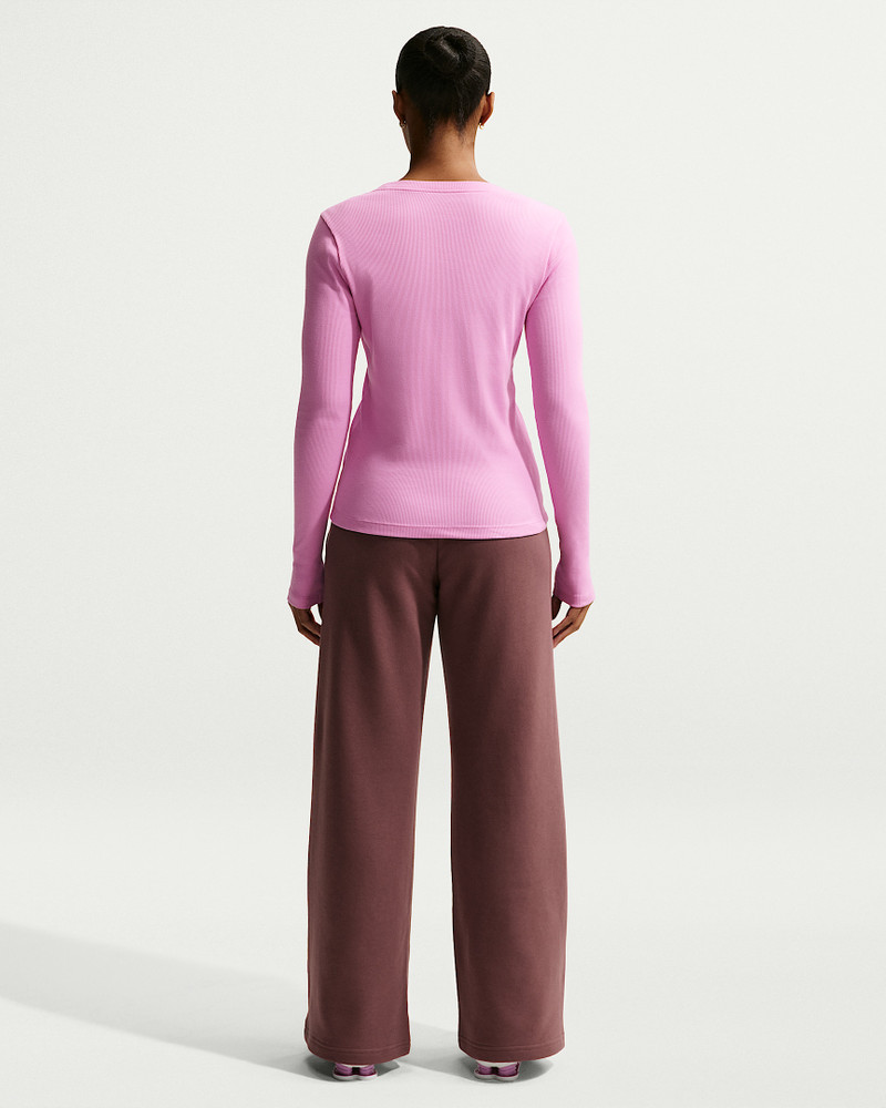 Nike Sportswear Women's Tight Long-Sleeve Ribbed T-Shirt 5