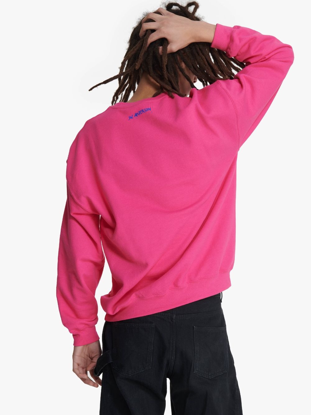 JW ANDERSON X QUEER SWEATSHIRT WITH TEXT PRINT - 4