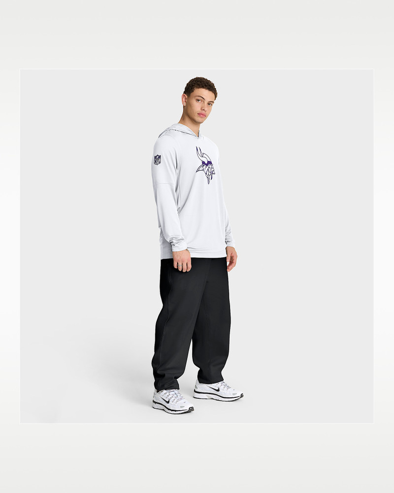 Minnesota Vikings Option Read Men's Nike Dri-FIT NFL Long-Sleeve Hooded Top 3