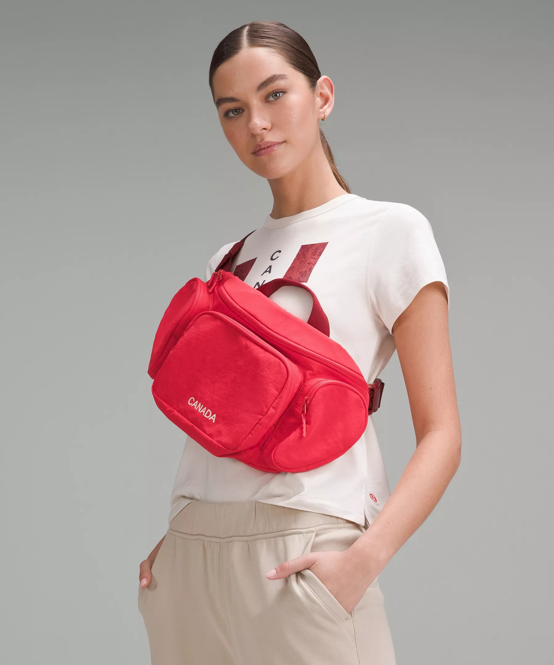 Team Canada Utility Crossbody Bag 6.5L *COC Logo - 7