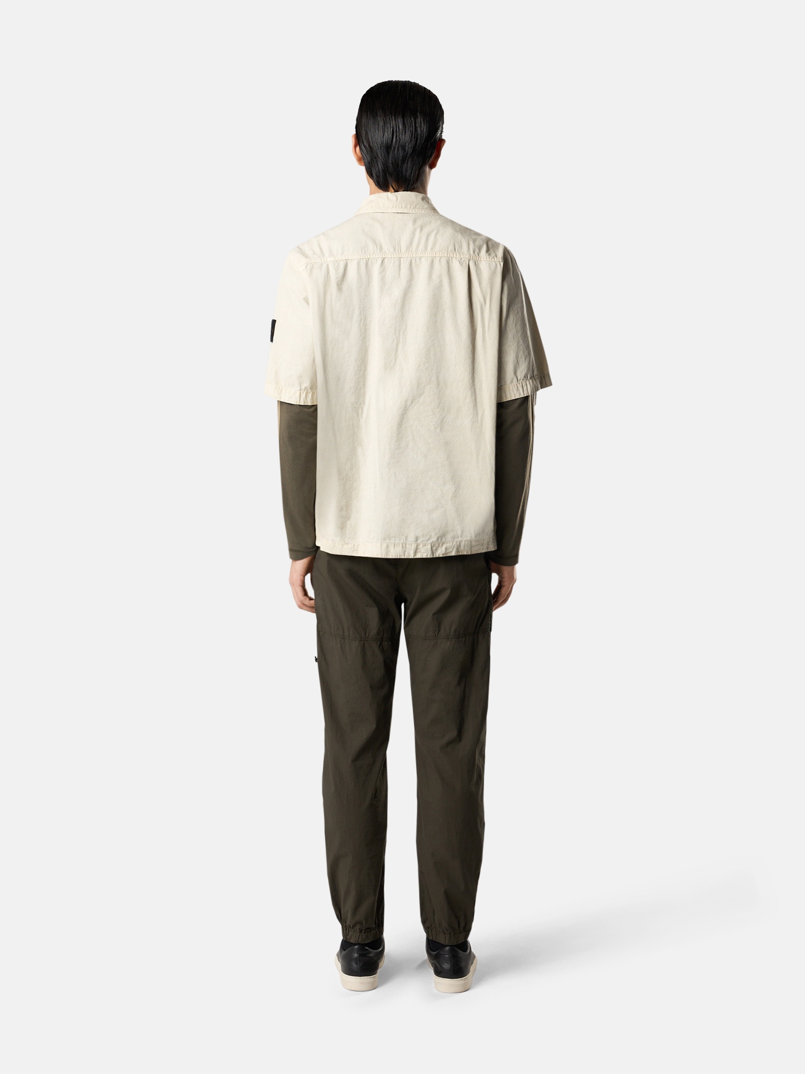 1200029 BRUSHED ORGANIC COTTON CANVAS 'OLD' EFFECT - 5
