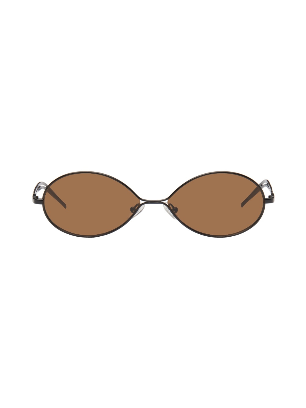 SSENSE Exclusive Black 'The Teardrop' Sunglasses - 1
