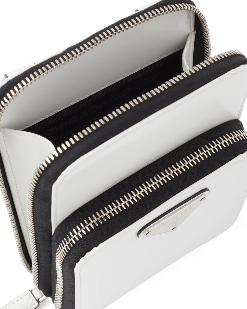 Prada Brushed leather smartphone case outlook
