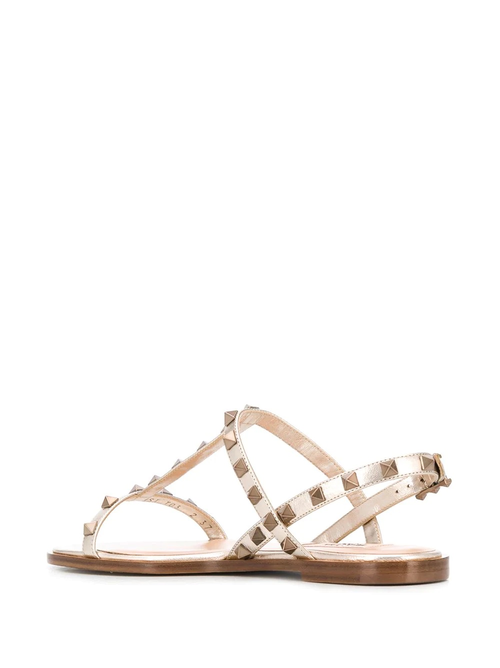 Rockstud flat sandals - 3