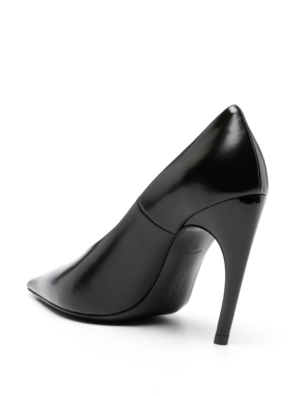 110mm leather pumps - 3