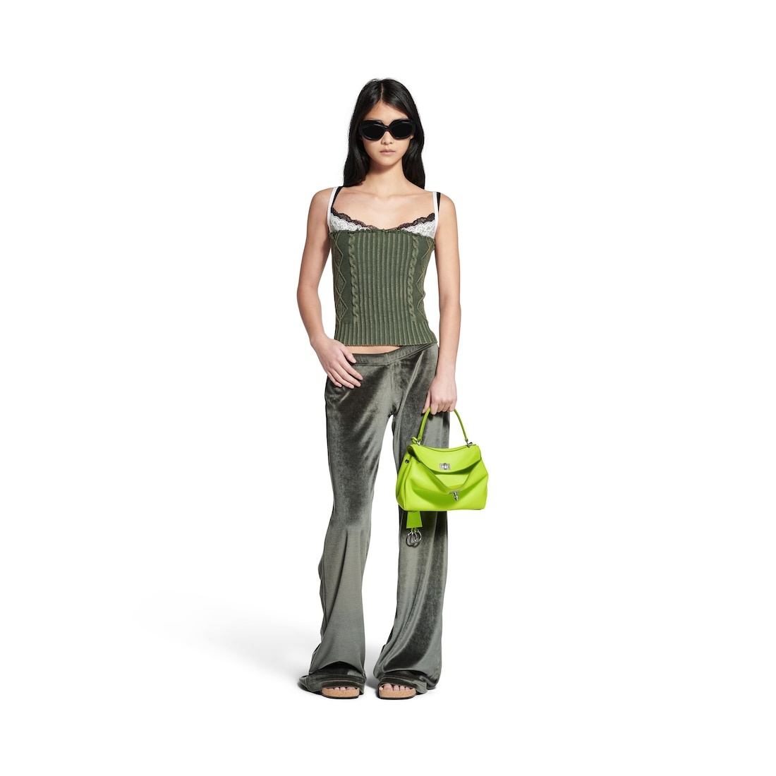 Women's Rodeo Handbag Mini  in Granny Green - 8