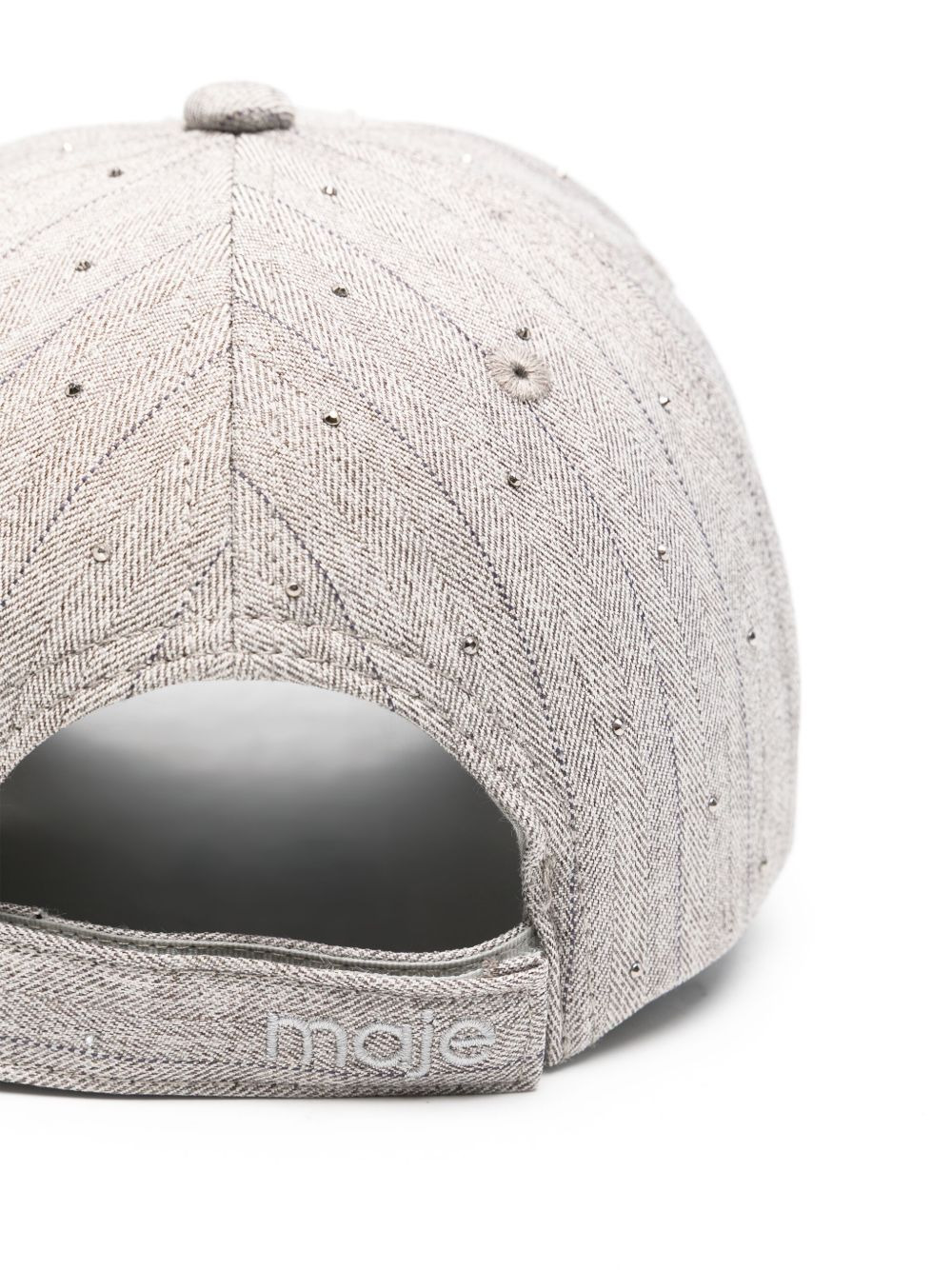 embellished baseball cap - 2