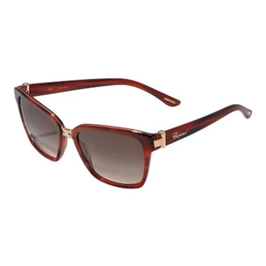 Chopard Brown Gradient Square Ladies Sunglasses SCH128S 0WTF 55 - 1