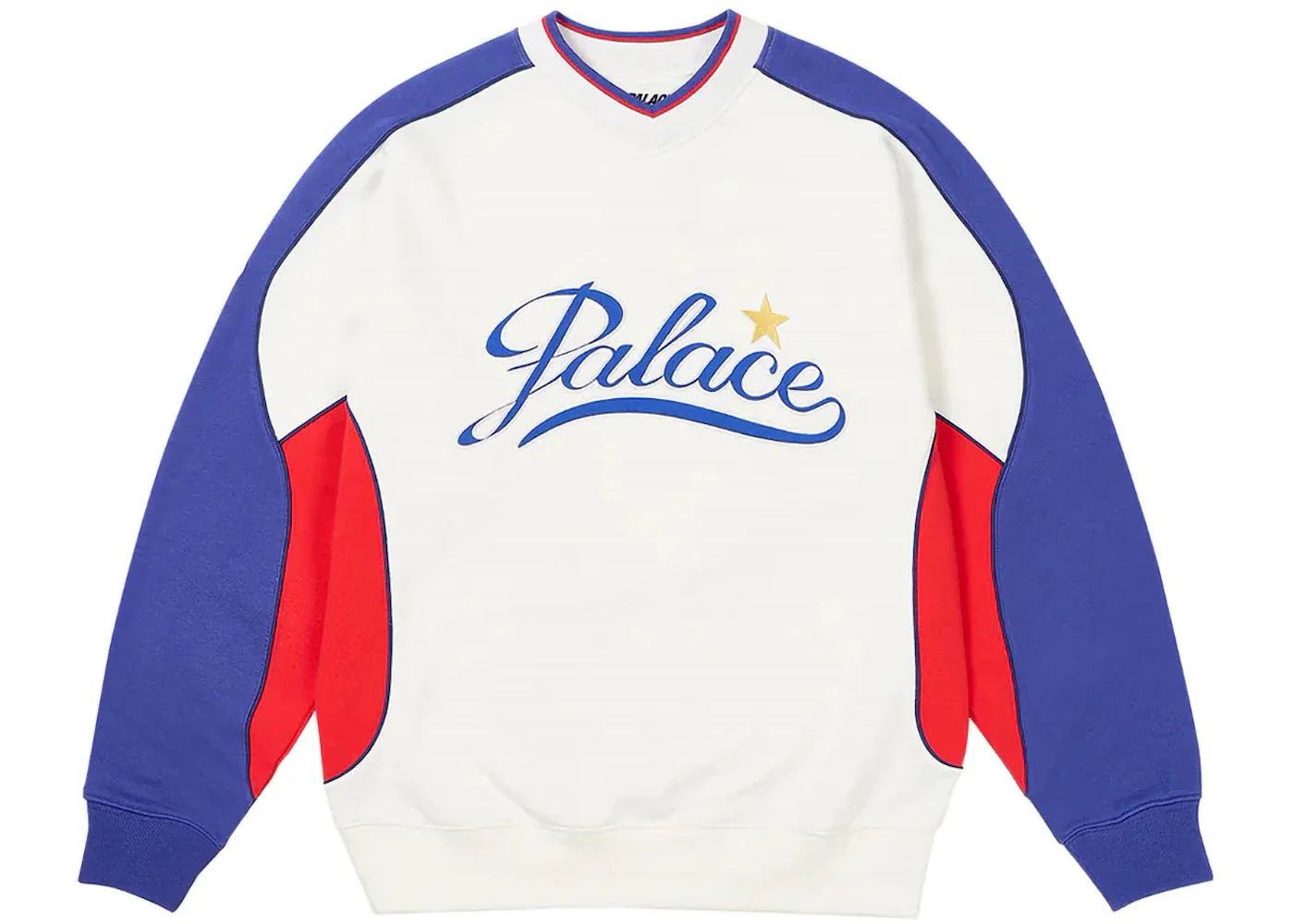 Palace Star Script Crew White - 1