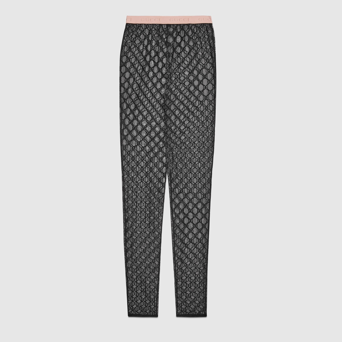 GG embroidered tulle leggings - 2